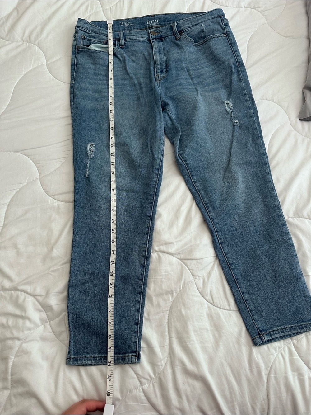 ANA A New Approach Distressed Skinny Jeans - Picture 7 of 7